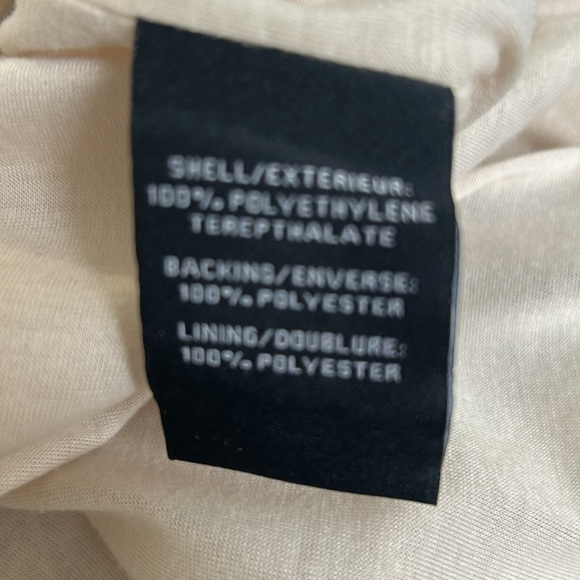 7 For All Mankind sparkly sequins slip shirt dress size small short sleeve cream - Picture 8 of 8